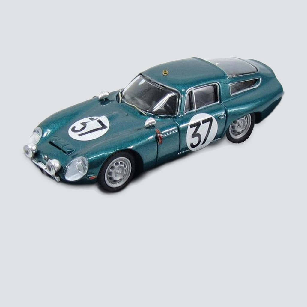 1/43 BEST-MODEL - ALFA ROMEO - TZ1 N 37 TEST 24h LE MANS 1964 BUSSINELLO - BISCALDI