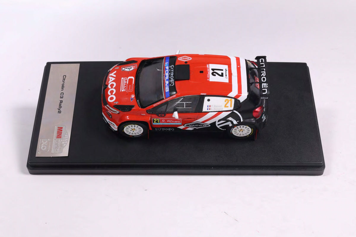 Citroën C3 Rally2 #21 - Yohan Rossel / Arnaud Dunand - Rally de Portugal 2025