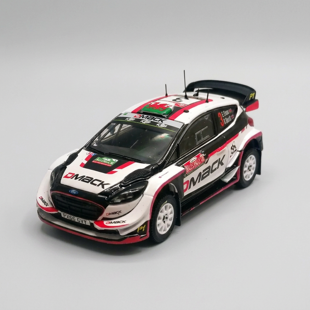 Ford Fiesta WRC #3 - Elfyn Evans / Daniel Barritt - Wales Rally GB 2017