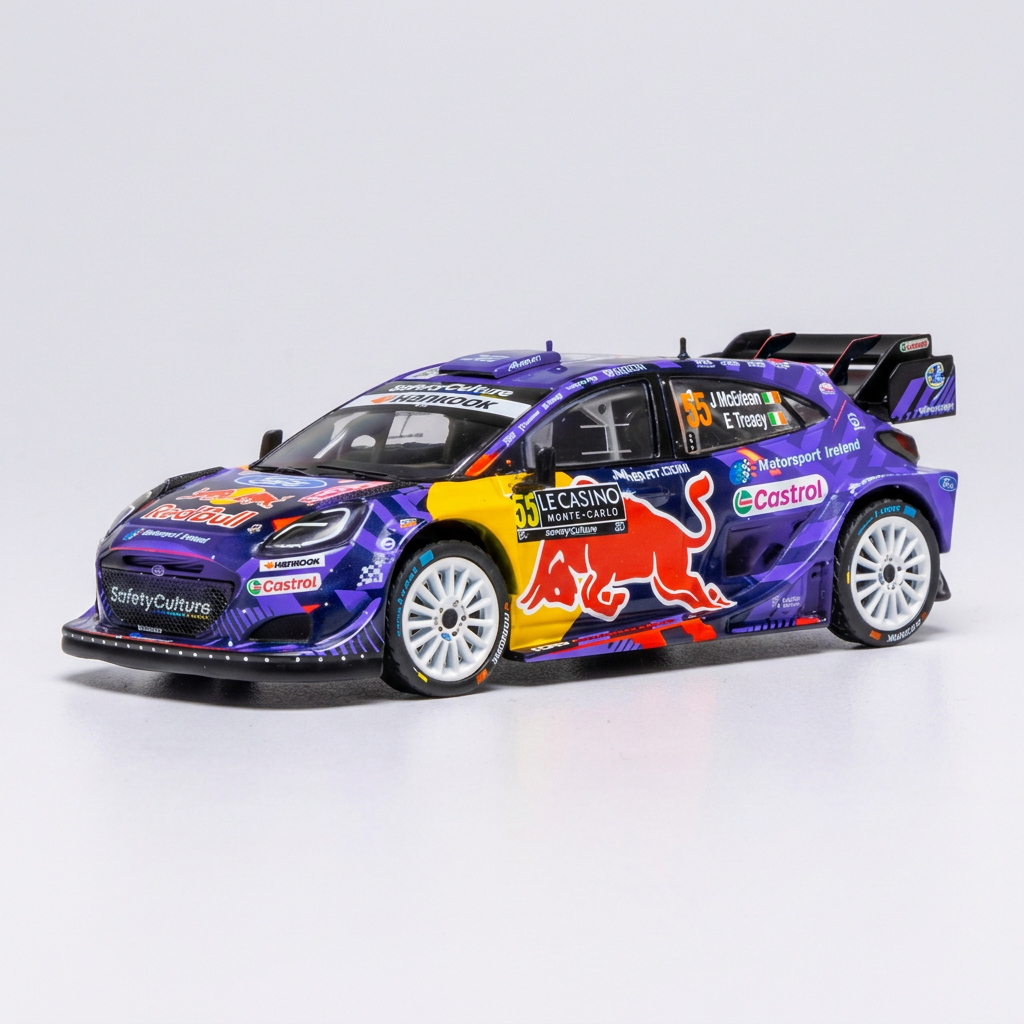 Ford Puma Rally1 #55 - Josh McErlean / John Rowan - Rally Monte Carlo 2025