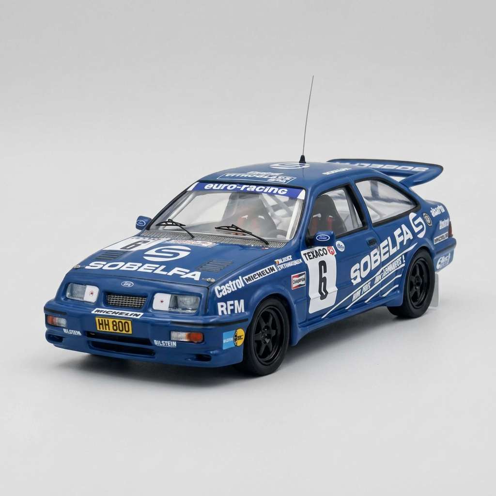 Ford Sierra RS Cosworth #6 - Marc Duez / Pierre Thimonier - Rally Boucles de Spa 1988