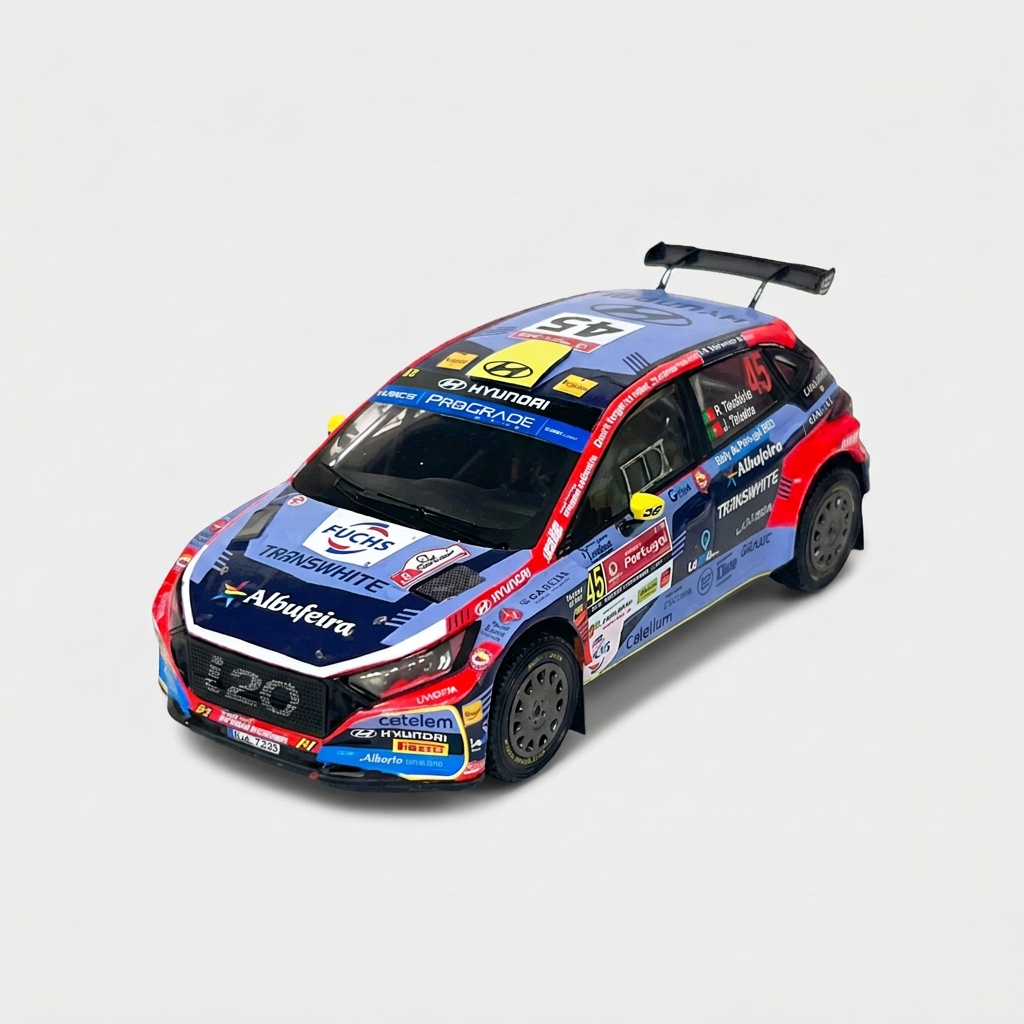 Hyundai i20N Rally2 - Ricardo Teodósio / José Teixeira Rally de Portugal 2023 - Campeão de Portugal de Rally 2023