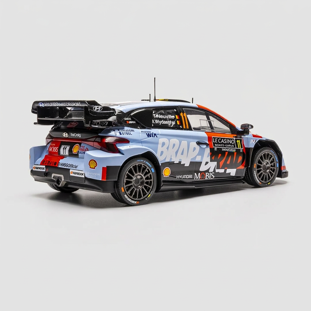 Hyundai i20 N Rally1 #11 - Thierry Neuville / Martijn Wydaeghe - Monte Carlo Rally 2026