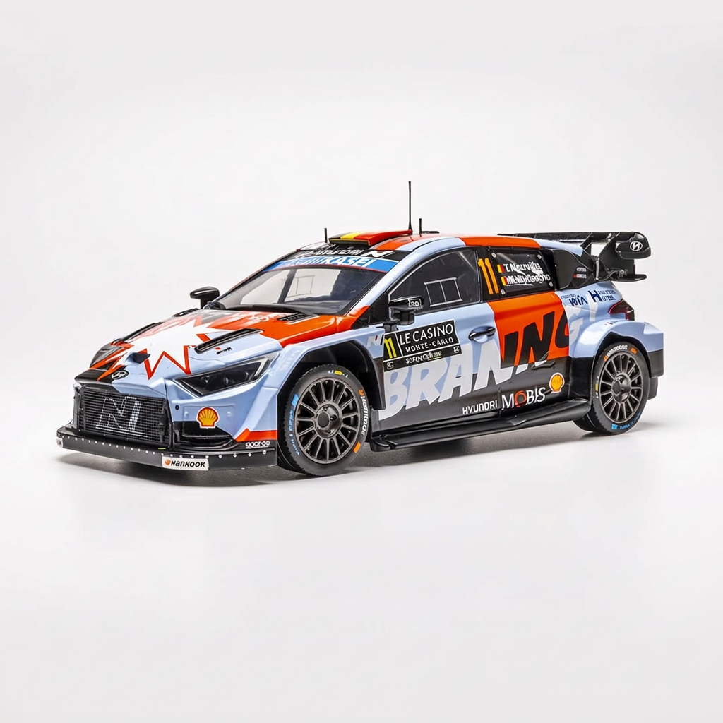 Hyundai i20 N Rally1 #11 - Thierry Neuville / Martijn Wydaeghe - Rally Monte Carlo 2026