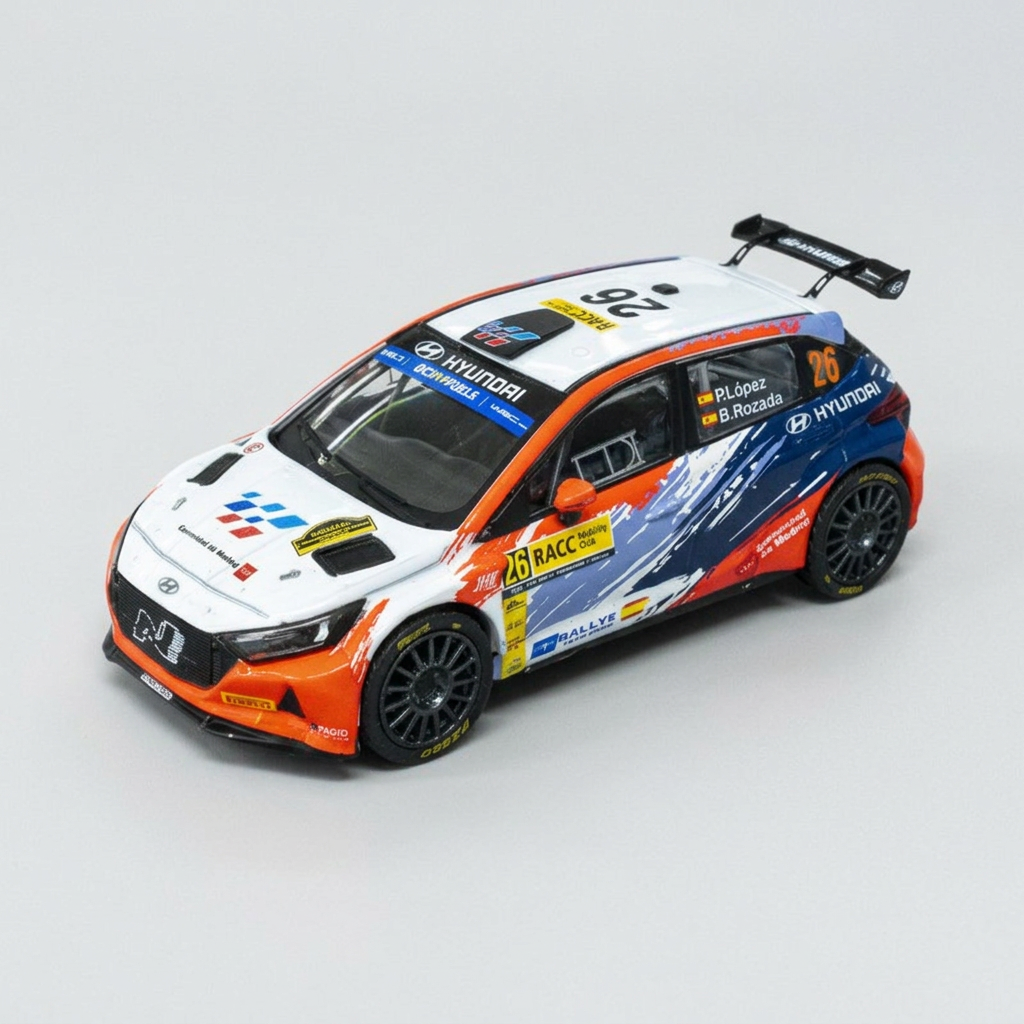 Hyundai I20 Rally 2 #26 - Pepe Lopez / Borja Rozada - Rally Catalunya 2022