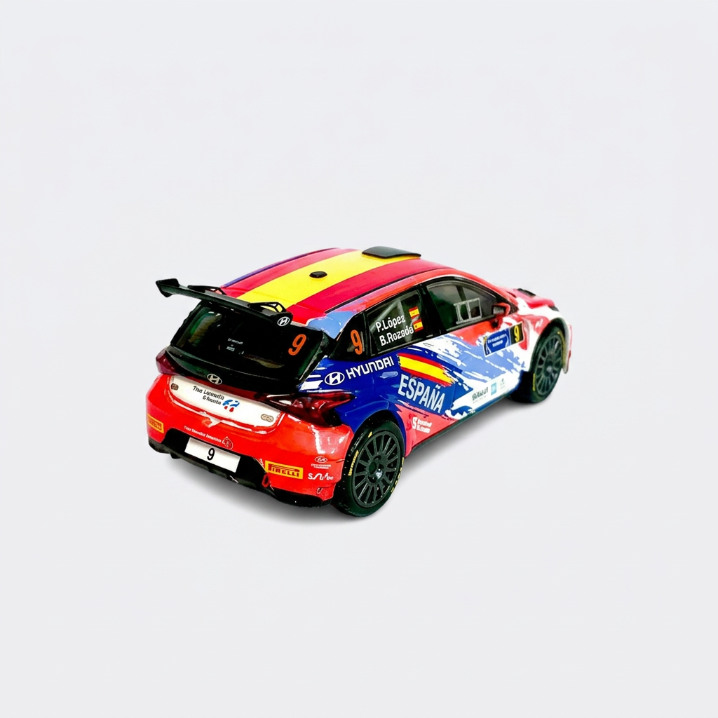 Hyundai i20 Rally 2 #9 - Pepe Lopez / Borja Rozada - FIA Motorsport Games Rally 2022