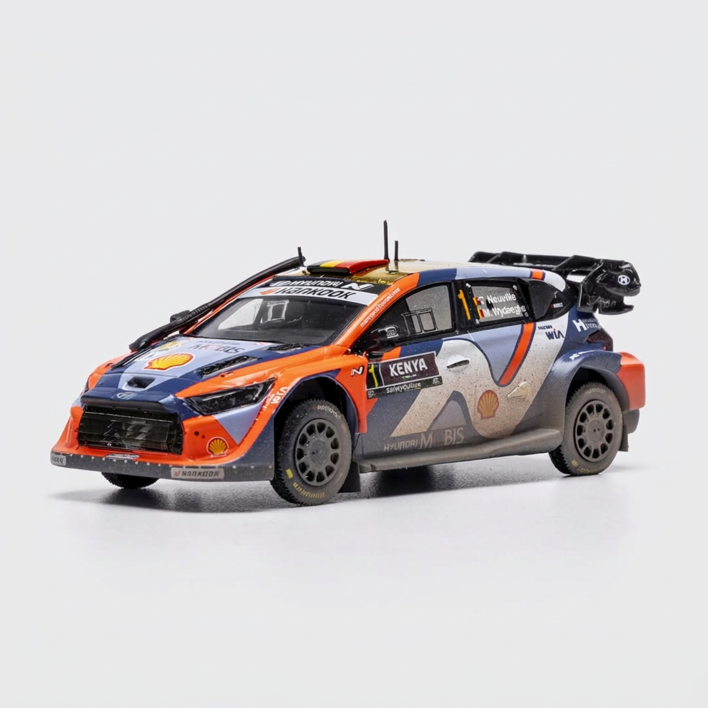 Hyundai i20N Rally 1 #1 - Thierry Neuville / Martijn Wydaeghe - Rally Kenya 2025