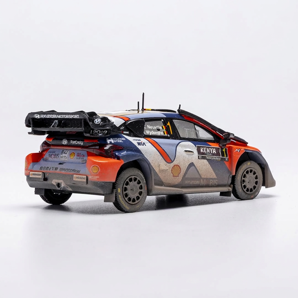 Hyundai i20N Rally 1 #1 - Thierry Neuville / Martijn Wydaeghe - Rally Kenya 2025