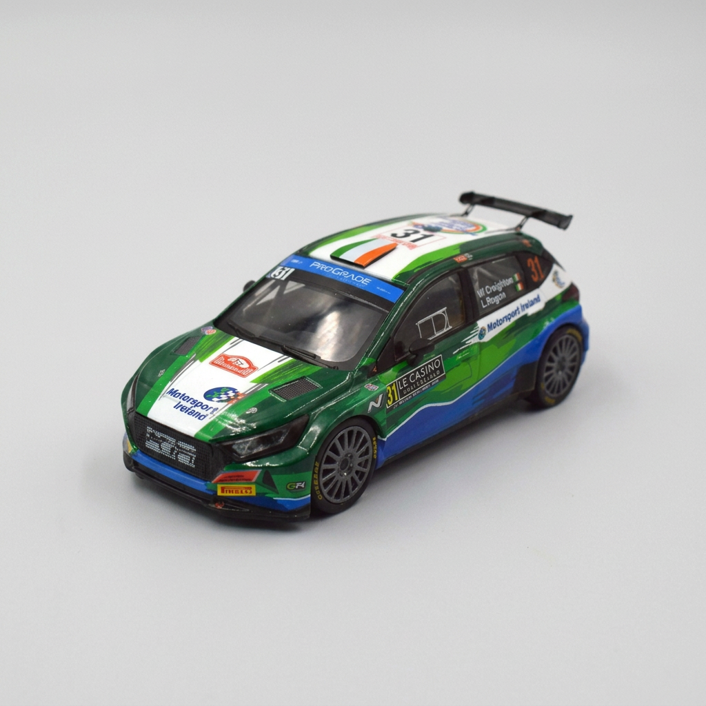 Hyundai i20 Rally 2 #31 - Josh McErlean / John Rowan - Rally MonteCarlo 2023