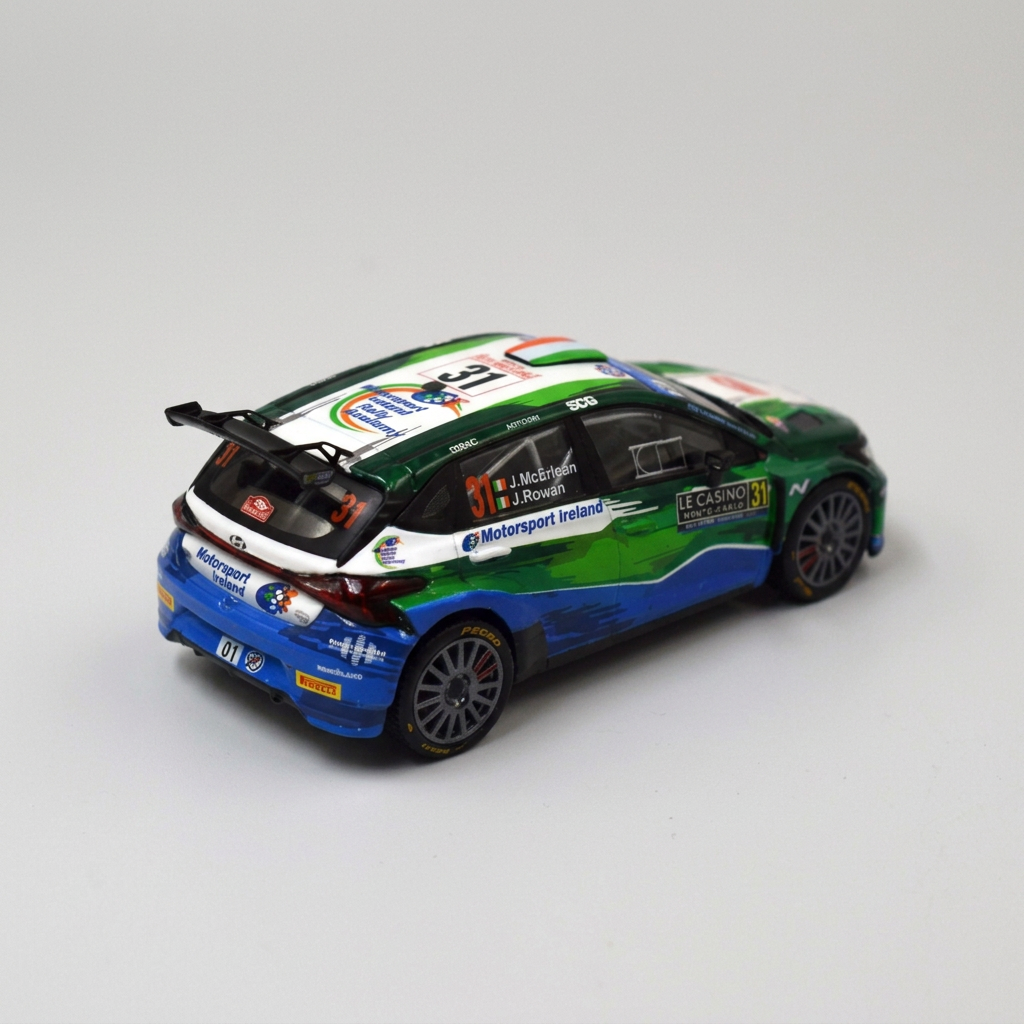 Hyundai i20 Rally 2 #31 - Josh McErlean / John Rowan - Rally MonteCarlo 2023