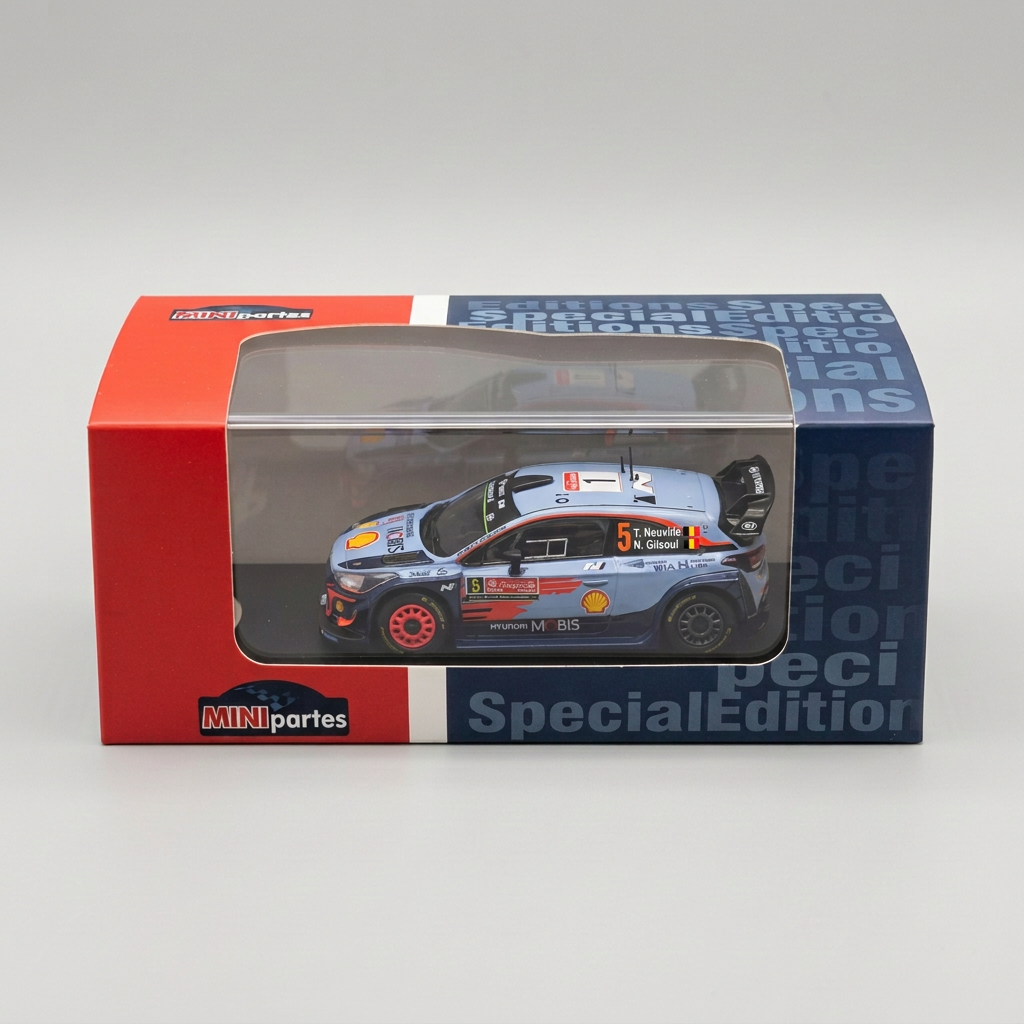 Hyundai i20 Coupe WRC - Thierry Neuville / Nicolas Gilsoul - Winner Rally Portugal 2018 - Podium Edition