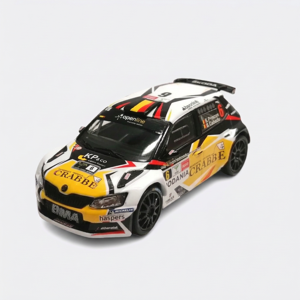 Skoda Fabia R5 #6 - Kris Princen / Bram Celbode - Rally Ypes 2018