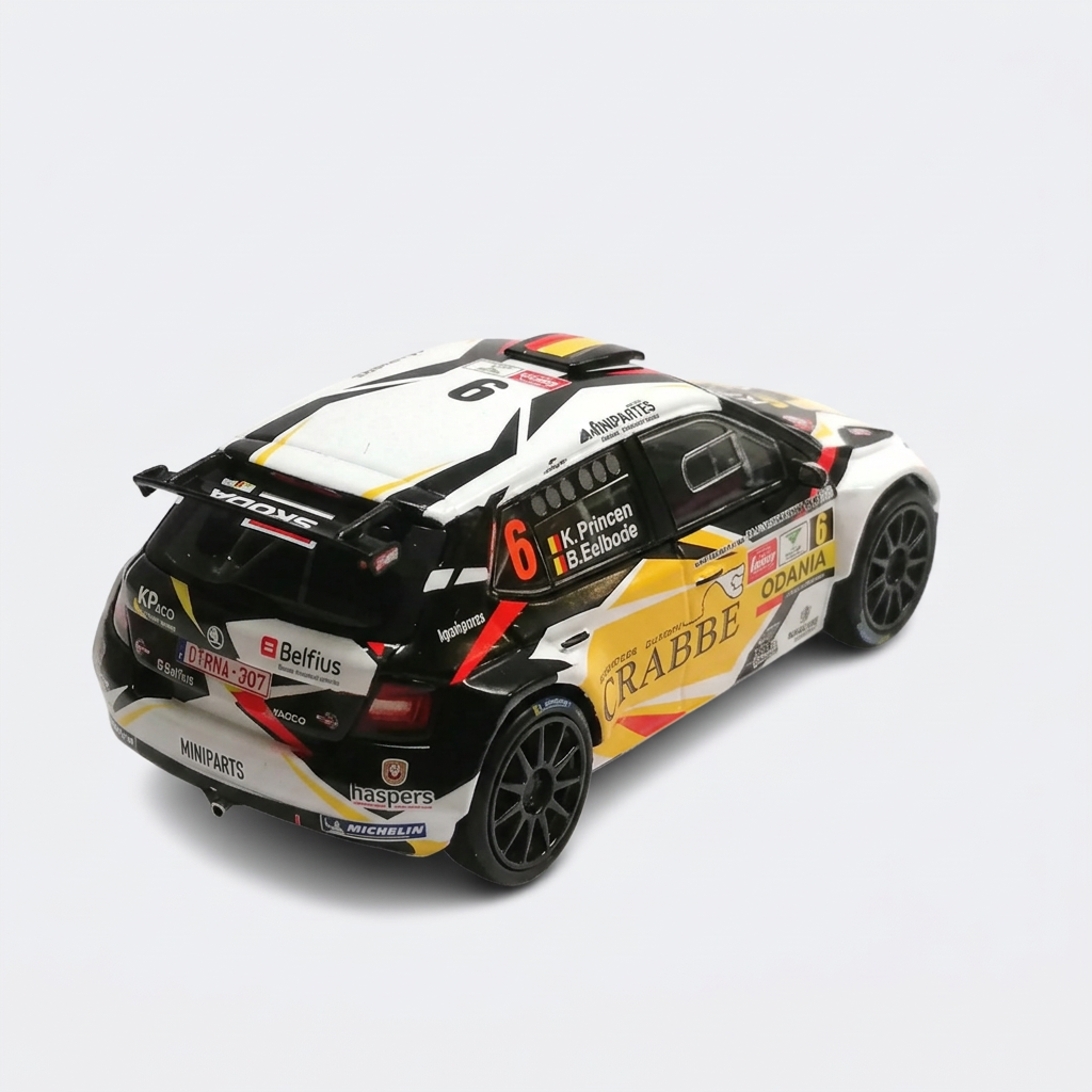 Skoda Fabia R5 #6 - Kris Princen / Bram Celbode - Rally Ypes 2018