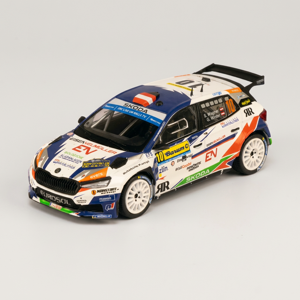 Škoda Fabia RS Rally2 #1 - Simon Wagner / Gerald Winter - Barum Rally 2023