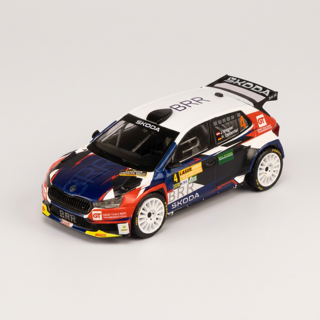 Škoda Fabia Rally2 #4 - Julian Wagner / Hanna Ostlender - Lavanttal Rally 2024