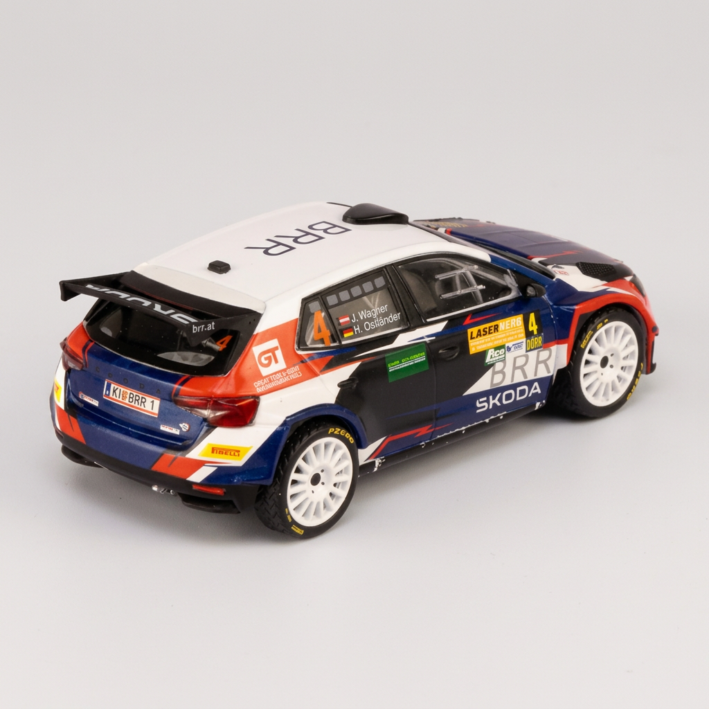 Škoda Fabia Rally2 #4 - Julian Wagner / Hanna Ostlender - Lavanttal Rally 2024