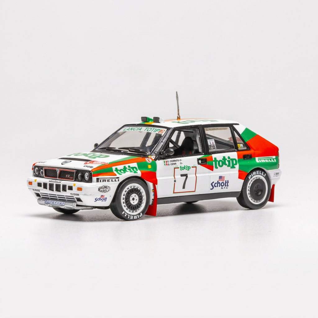 Lancia Delta Integrale 16V #7 - Dario Cerrato / Giuseppe Cerri - Rally Saremo 1988