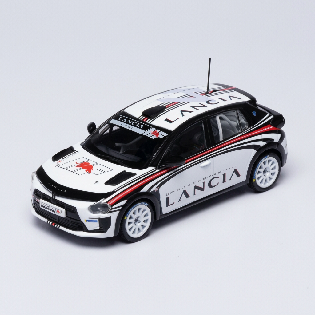 Lancia Ypsilon Rally4 - Mikki Biasion - Test Car 2024