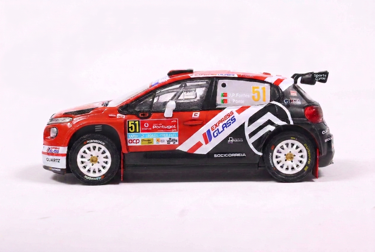 Citroën C3 Rally2 #51 - José Pedro Fontes / Inês Pontes - Rally de Portugal 2025