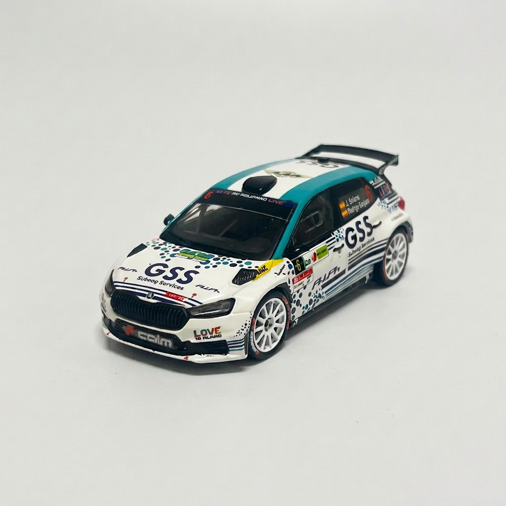 Škoda Fabia RS Rally2 #6 - Jan Solans / Rodrigo Sanjuan - Rally La Llana 2026