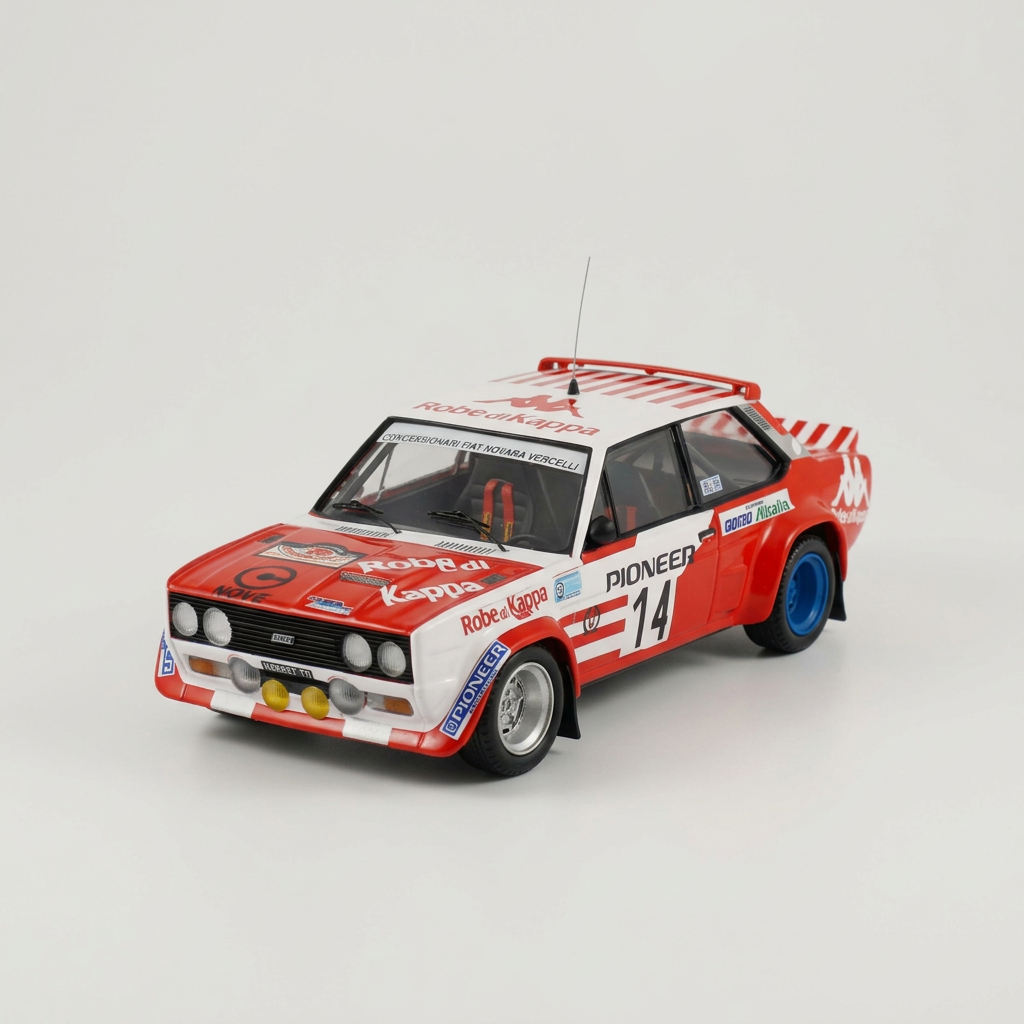 Fiat 131 Abarth #14 - Tito Federico Cane / Gianfranco Brancatelli - Rally Autodromo di Monza 1979