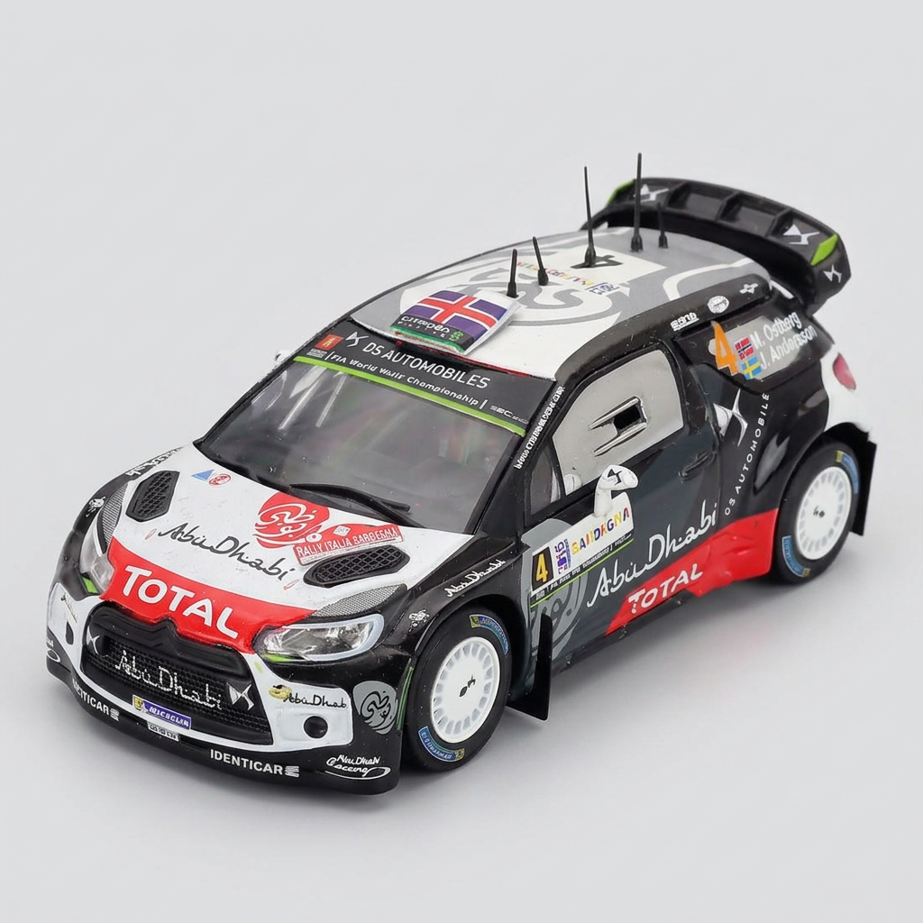 Citroën DS3 WRC #4 - Mads Østberg / Jonas Andersson - Rally Sardinia 2015