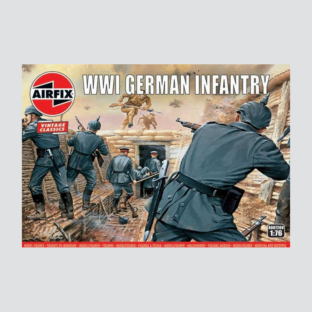 WW1 GERMAN INFANTRY  1/76