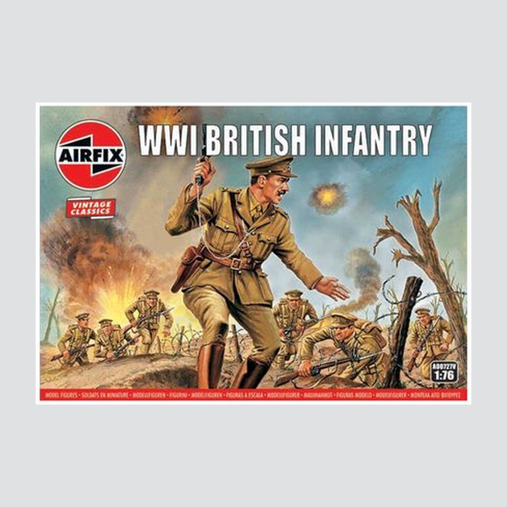 WW1 BRITISH INFANTRY  1/76
