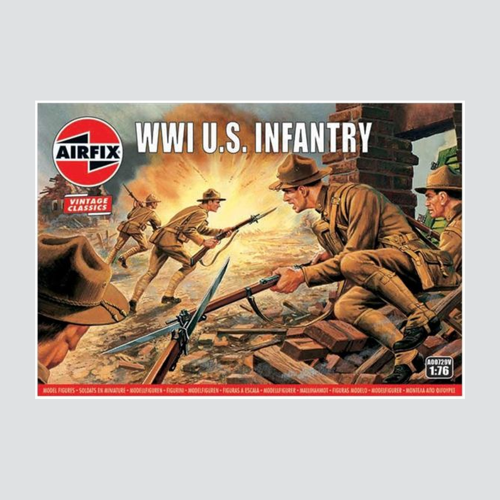 WWI U.S. INFANTRY  1/76