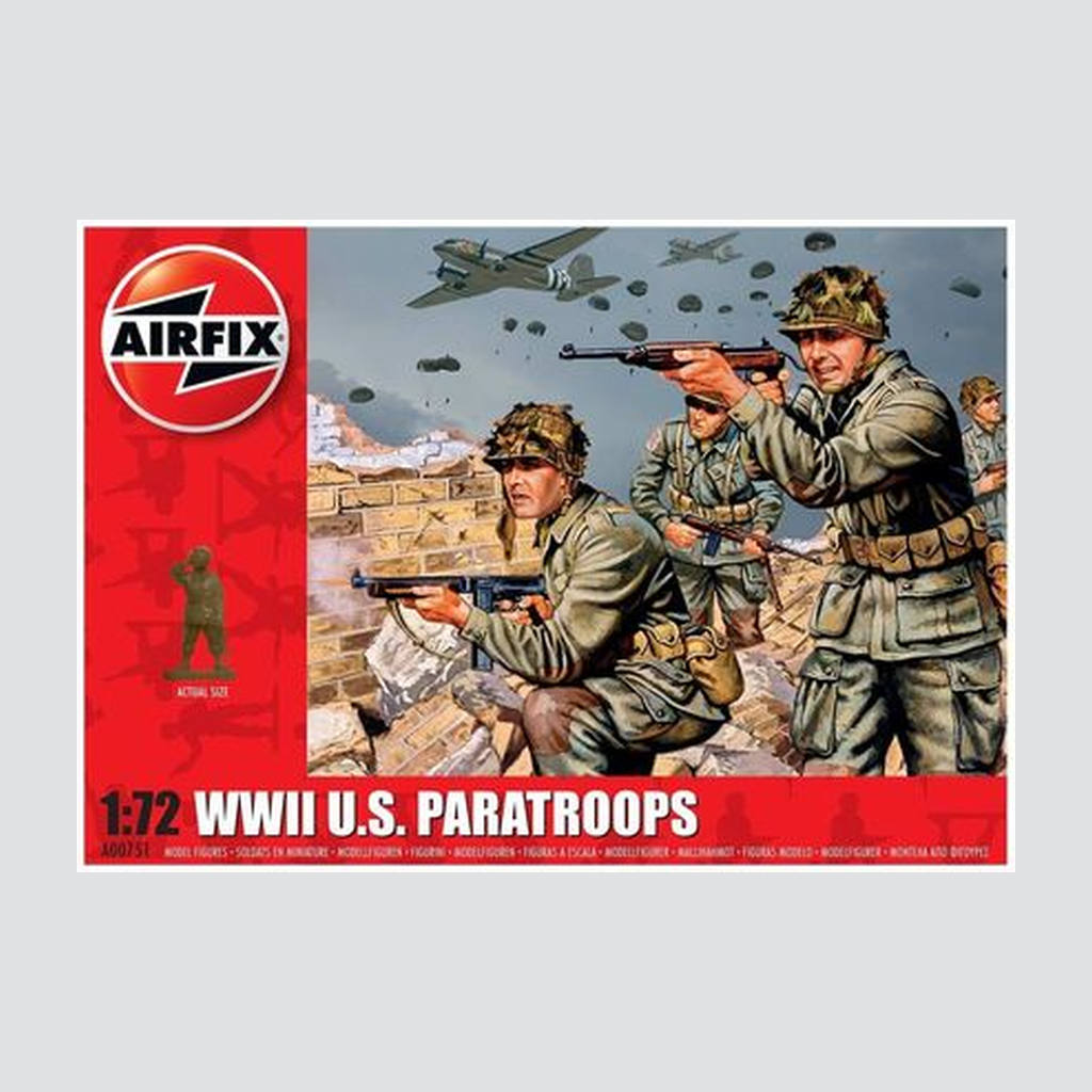 WWII U.S. PARATROOPS 1/72