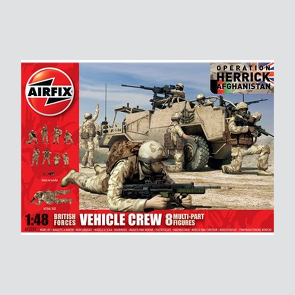 BRITISH FORCES VEHICLES CREW 1/48