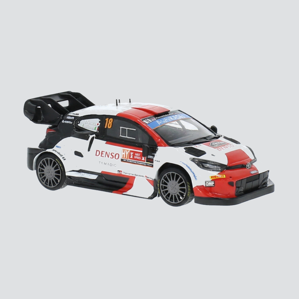 Toyota Yaris Rally 1 #18 - Takamoto Katsuta / Aaron Johnston - Rally Ypern 2022 — vista frontal