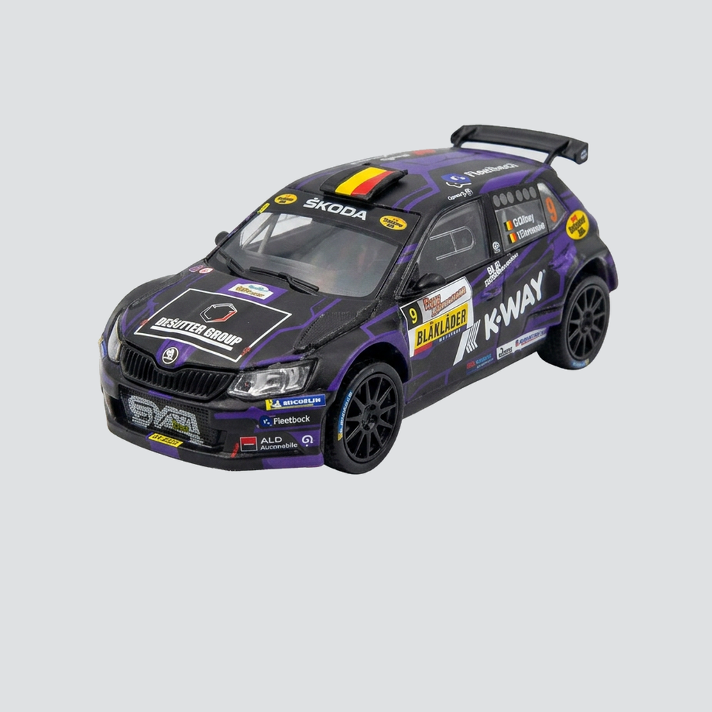 Skoda Fabia R5 #9 - Guillaume Dilley / Veronique Hostens - Rally Haspengouw 2020