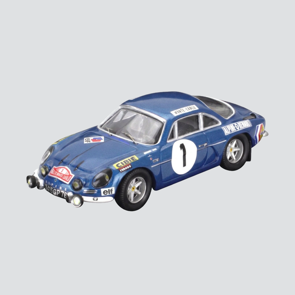 Alpine-Renault A110 #1 - Jean-Claude Andruet / Patrice Écot - Monte-Carlo Rally 1970