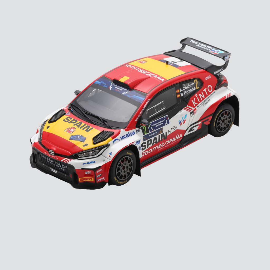 Toyota GR Yaris Rally 2 #2 - A. Cachón / B. Rozada - FIA Motorsport Games Rally 2024