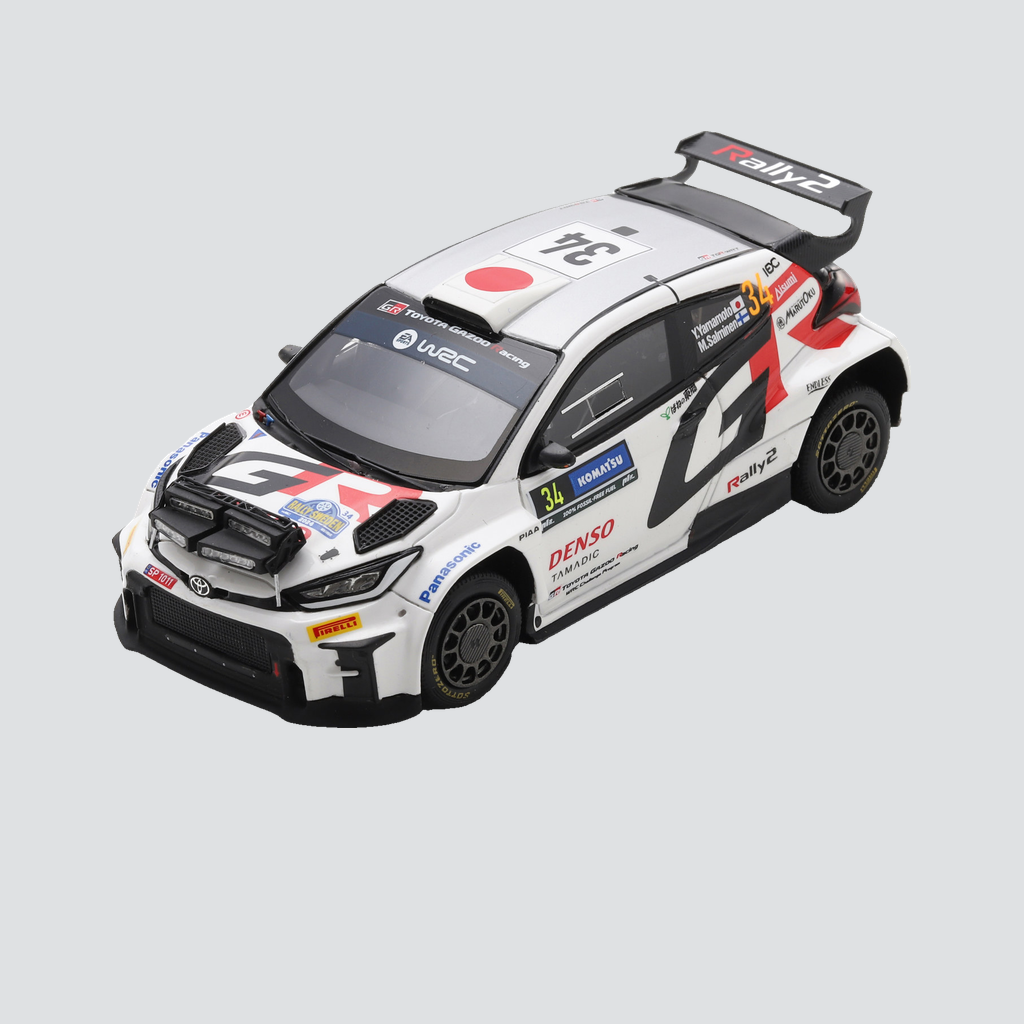 TOYOTA GR Yaris Rally2 - #34 Y. Yamamoto / M. Salminen - Rally Sweden 2024