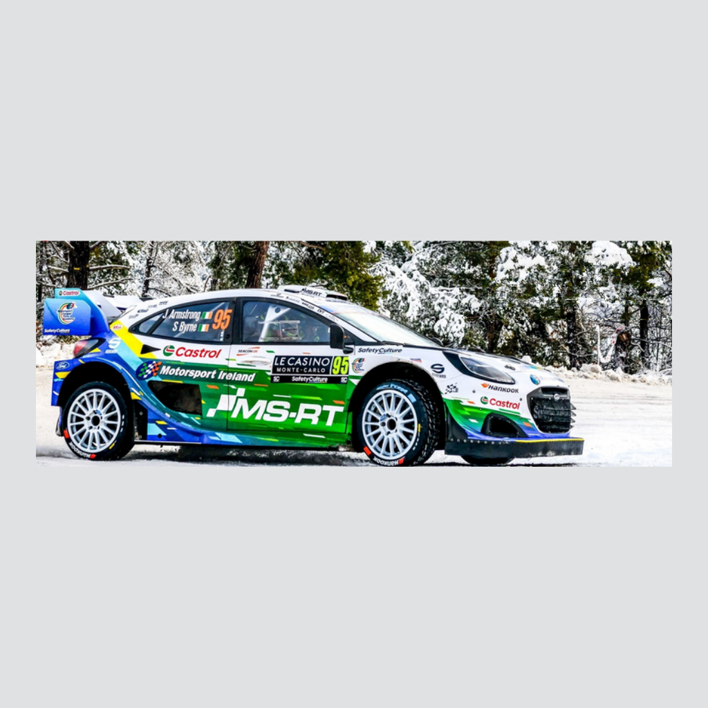 (39,95€-10%) Pré-encomenda Sinal-10€ - Ford Puma Rally1 #95 - Josh McErLean / Eoin Treacy - Rally monte Carlo 2026