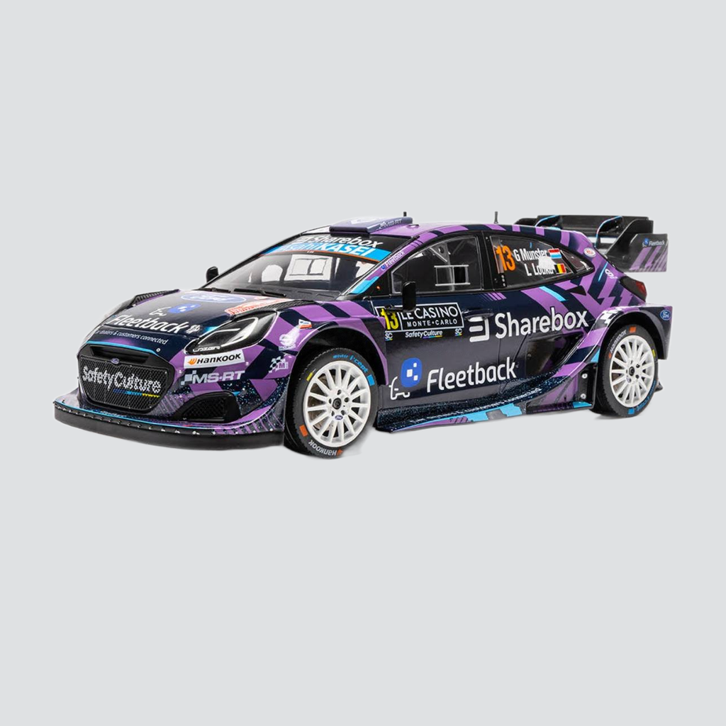 (64,95€-10%) Pré-encomenda Sinal - 15€ - Ford Puma Rally1 #13 - Grégoire Munster / Louis Louka - Rally monte Carlo 2026
