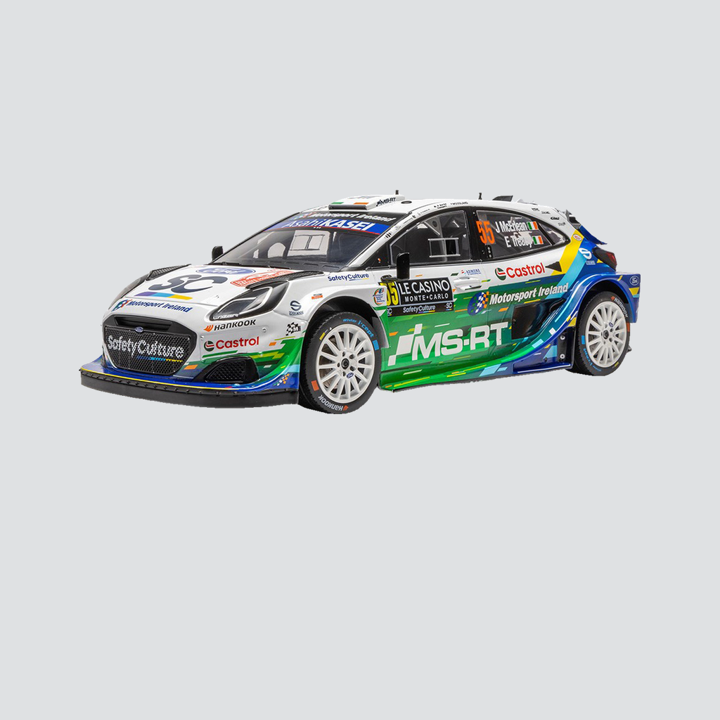 (64,95€-10%) Pré-encomenda Sinal - 15€ - Ford Puma Rally1 #55 - Josh McErLean / Eoin Treacy - Rally monte Carlo 2026