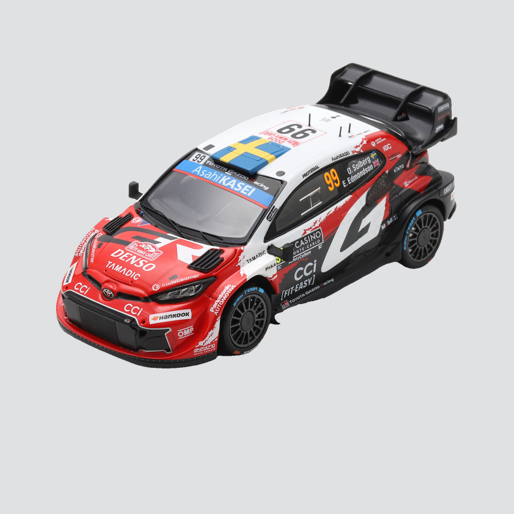 (79,95€-10%) Pré-encomenda Sinal 10€  - Toyota GR Yaris Rally1 #99 - Oliver Solberg / Elliott Edmonson - Vencedor Rally Monte Carlo 2026
