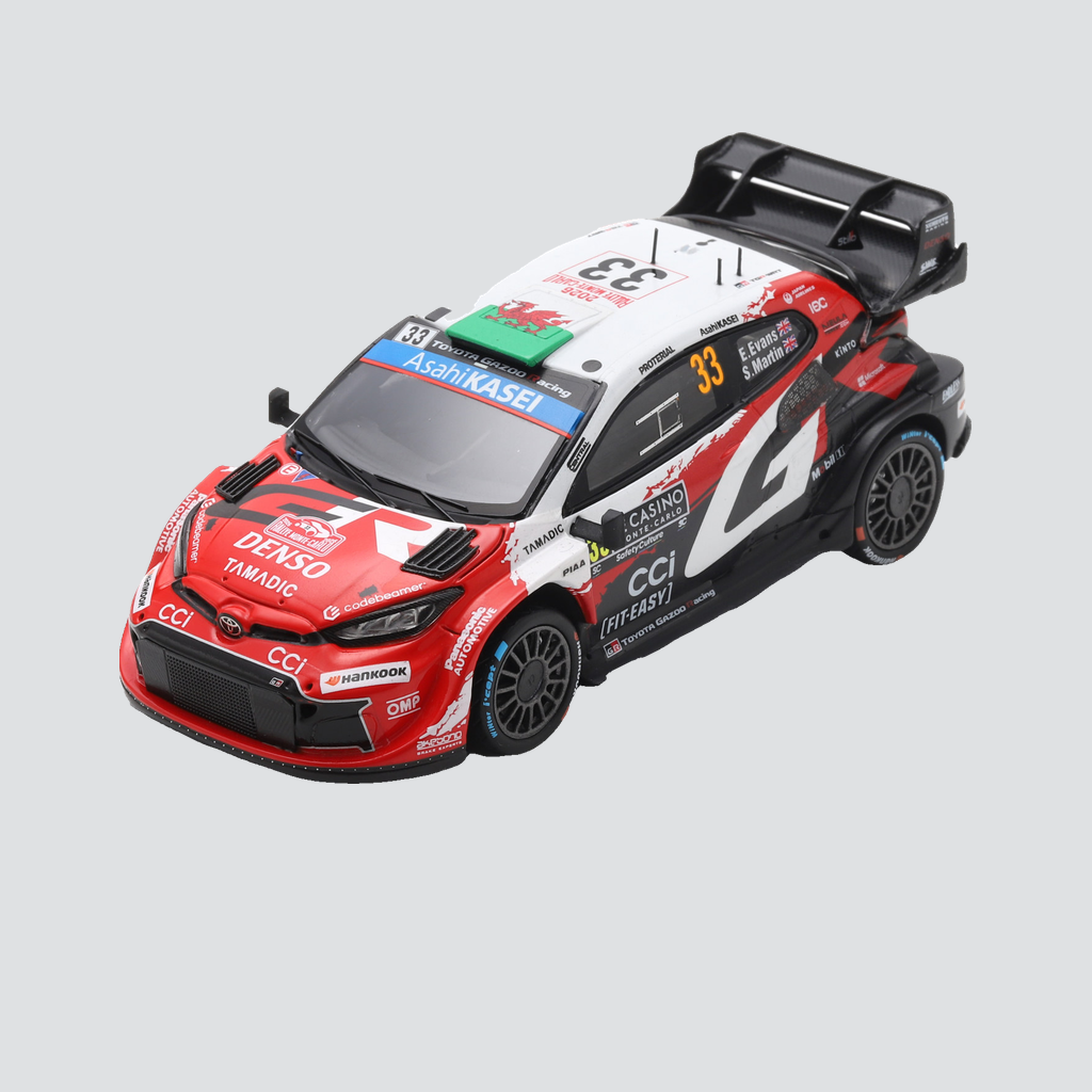 Toyota GR Yaris Rally1 #33 - Elfyn Evans / Scott Martin - Rally monte Carlo 2026