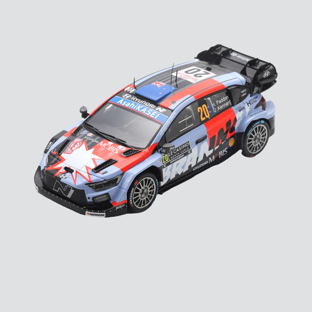 Hyundai i20 N Rally1 #20 - Hayden Paddon / John Kennard - Rally monte Carlo 2026