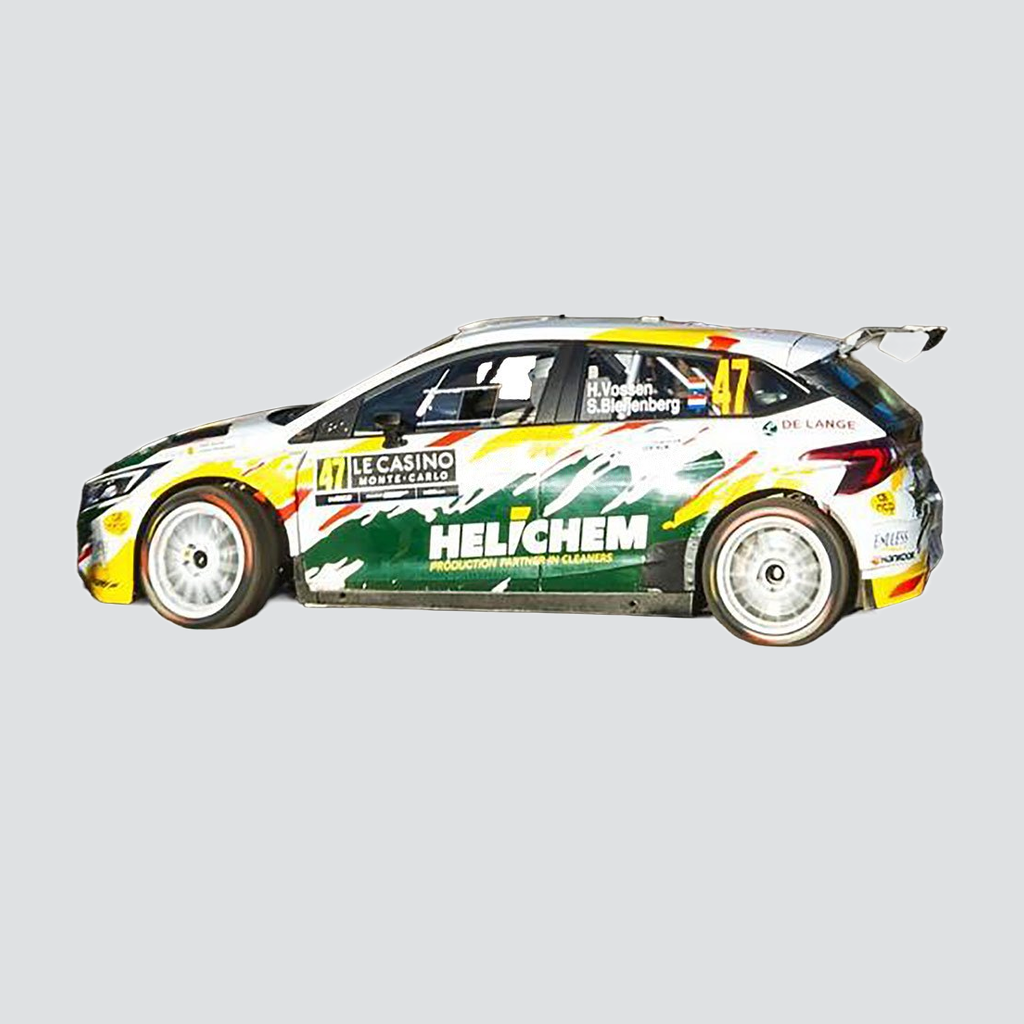 (79,95€-10%) Pré-encomenda Sinal: 10€ - Hyundai i20 Rally2 #47 - Heneke Vossen / Saskia Bleijenberg - Rally monte Carlo 2026