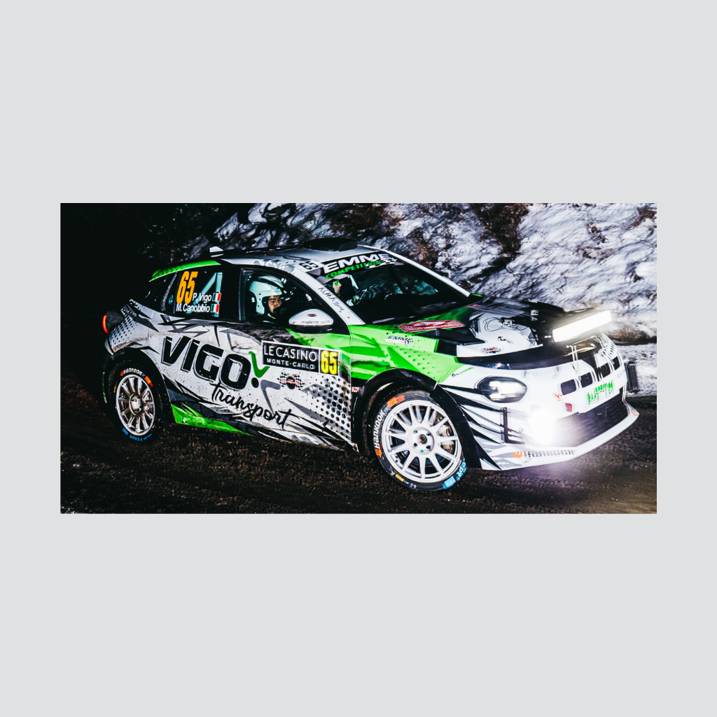 Lancia Ypsilon #65 - Paolo Vigo / Matteo Canobbio - Rally Monte Carlo 2026