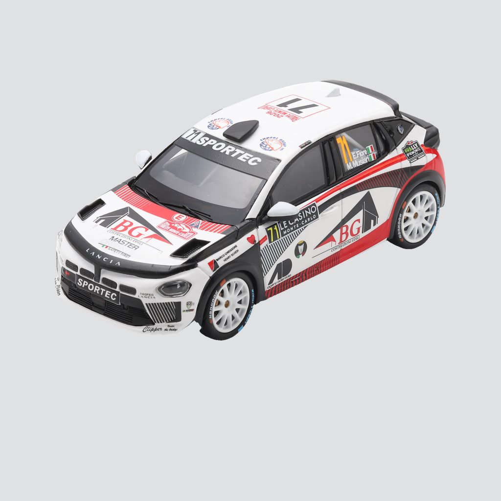 (79,95€-10%) Pré-encomenda Sinal: 20€ - Lancia Ypsilon #71 - Emanuele Fiore / Martina Musiari - Rally Monte Carlo 2026