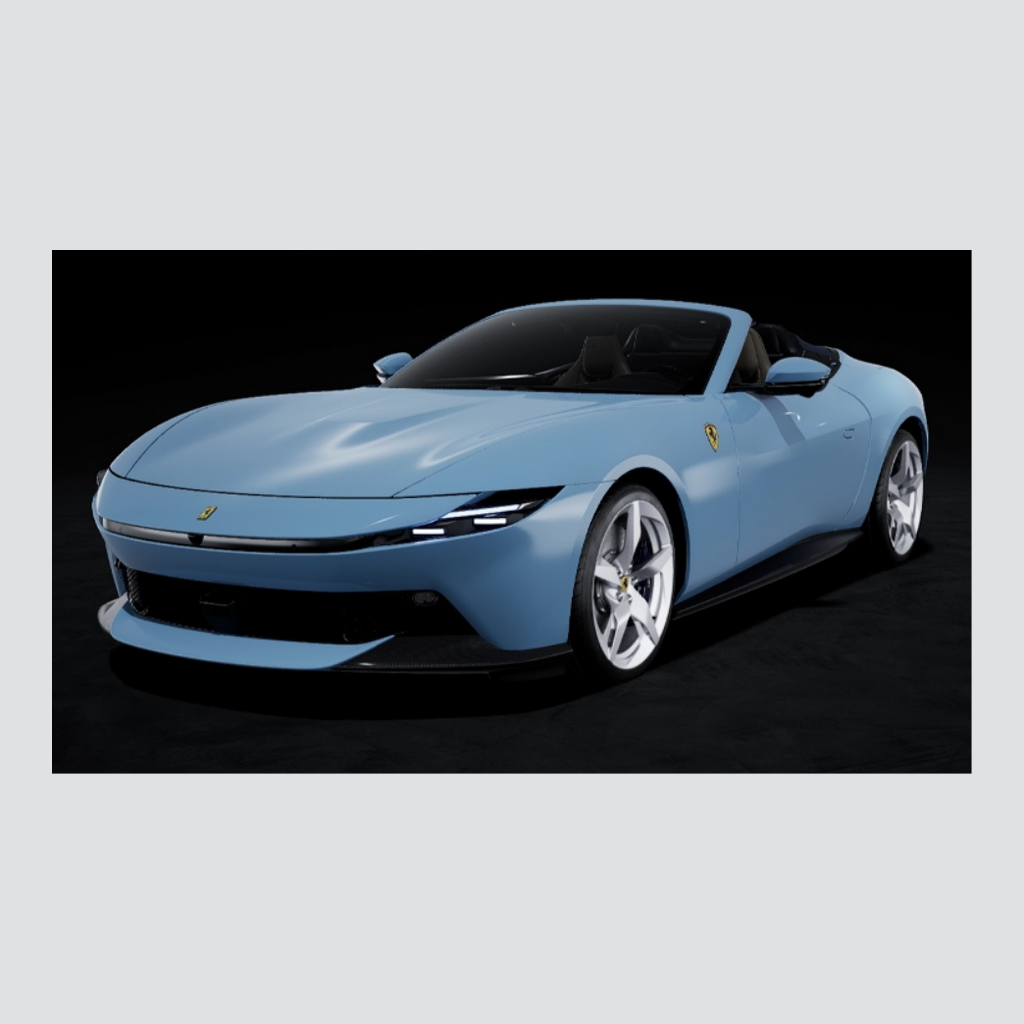 Ferrari Amalfi Spider Azzurro La Plata 2025