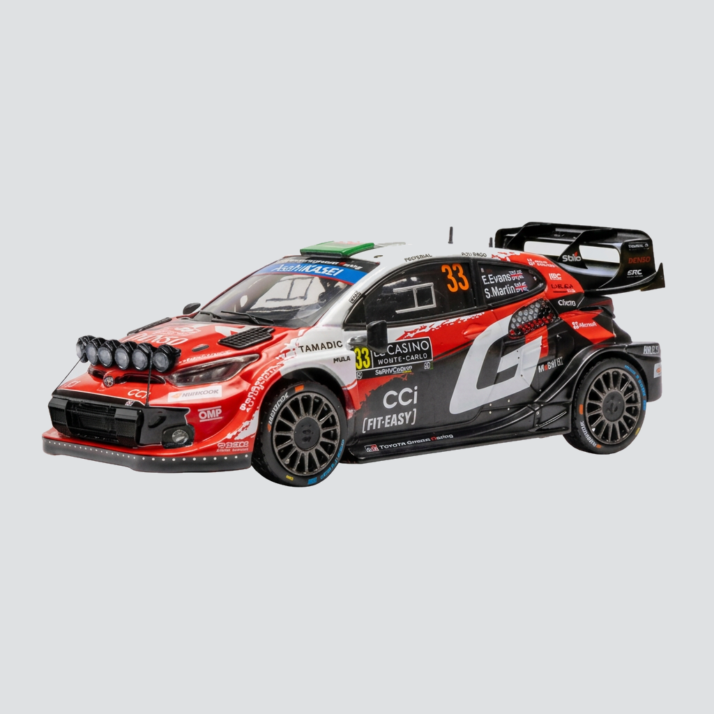 Toyota GR Yaris Rally 1 #33 - E.Evans / S.Martin - Rally Monte Carlo 2026