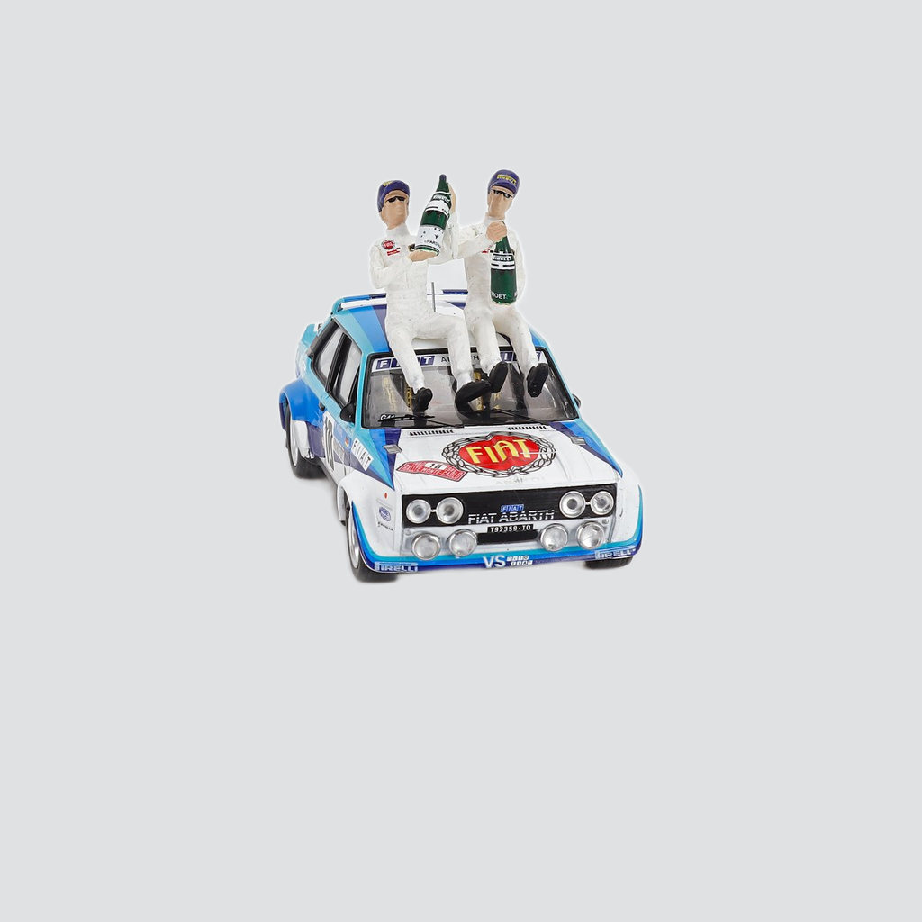 Fiat 131 Abarth #10 - W. Röhrl / C. Geistdörfer - Winner Rally Monte Carlo 1980