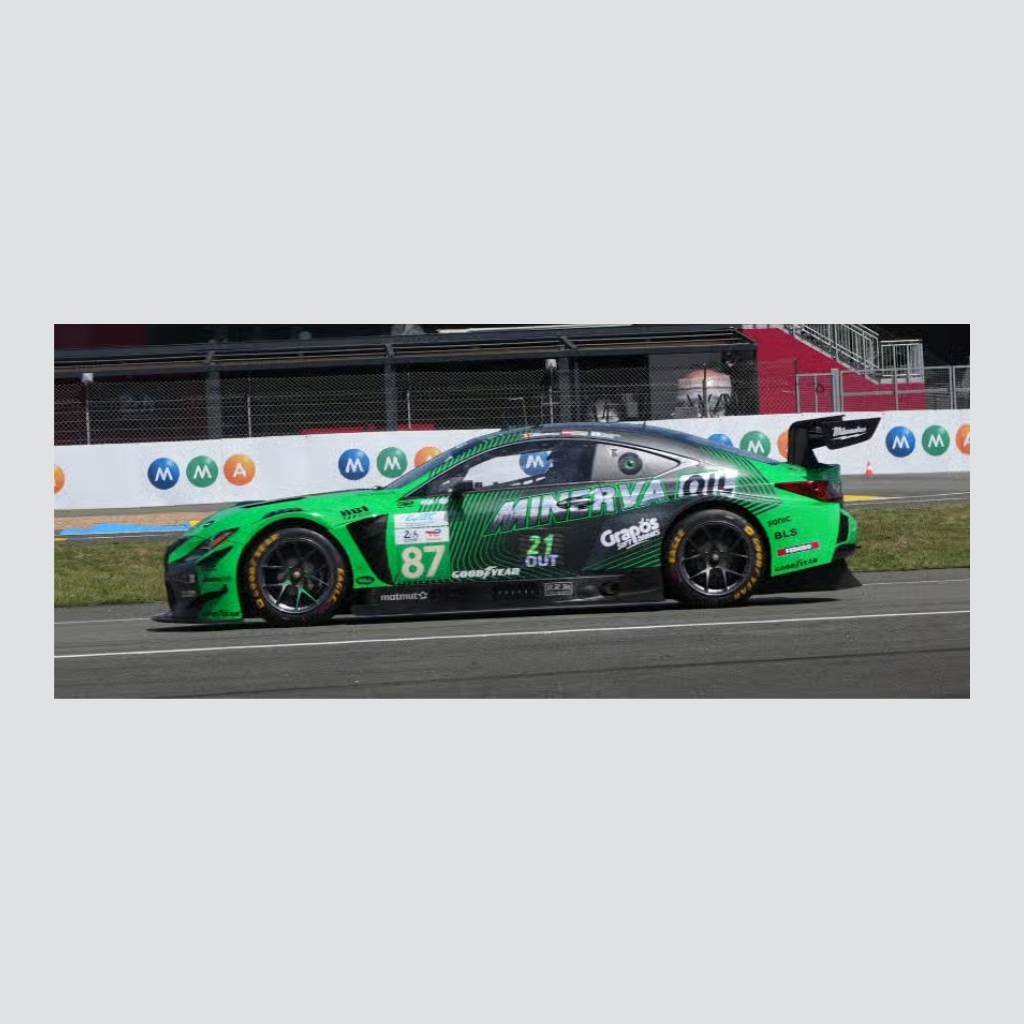 (89,90€-10%) Pré-encomenda Sinal 15€ - Lexus RC F LMGT3 No.87 - P. Umbrărescu – C. Schmid – J. M. López - Le Mans 24H 2026
