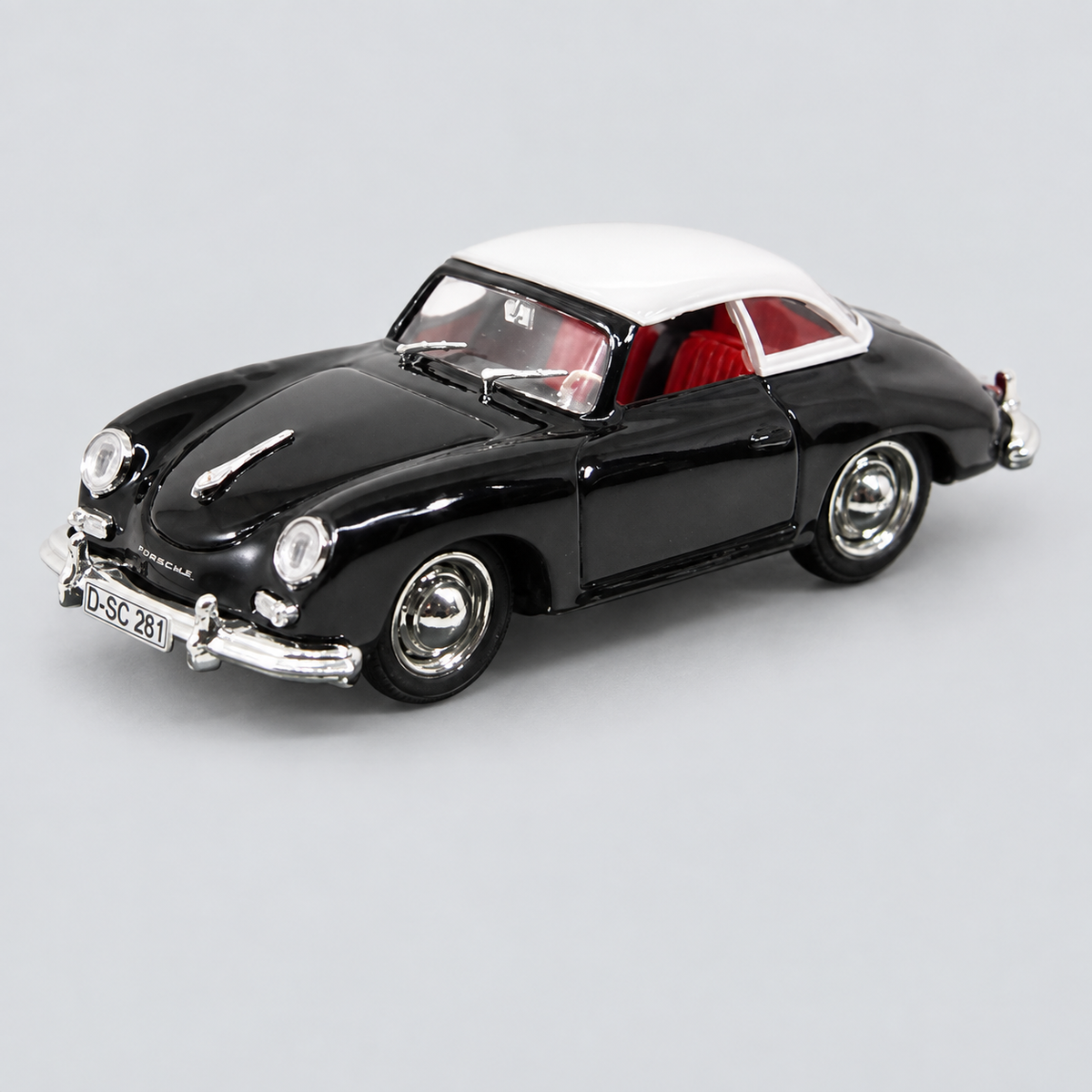 1/43 BRUMM - PORSCHE - 356 HARD TOP 1952 — vista frontal